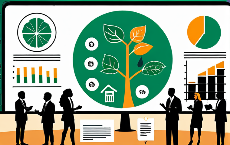 **Image Prompt for Impact Investment Definition**: 
   "An illustration showing a diverse group of young investors discussing impact investments, with visuals of social and environmental projects like renewable energy, community development, and eco-friendly products. Include graphs representing financial growth alongside icons symbolizing social impact."